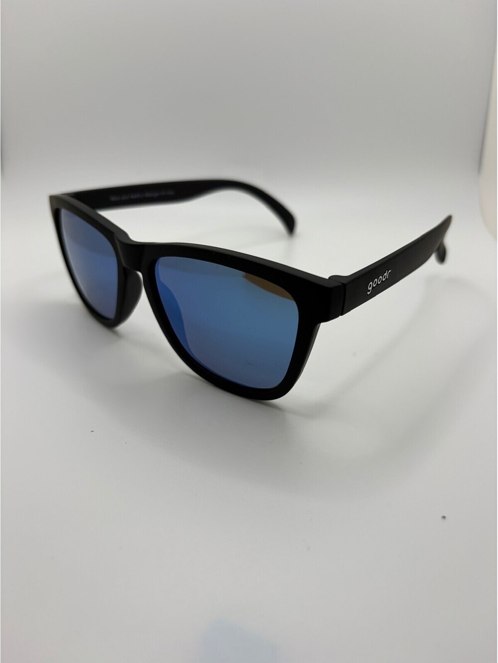 Goodr "Mick and Keith's Midnight Ramble" Black Sunglasses Polarized Mirror Lens